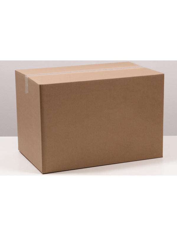 Коробка складная, бурая, 60 х 40 х 40 см