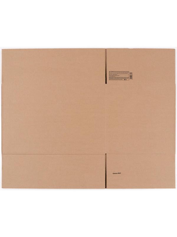 Коробка складная, бурая, 60 х 40 х 40 см