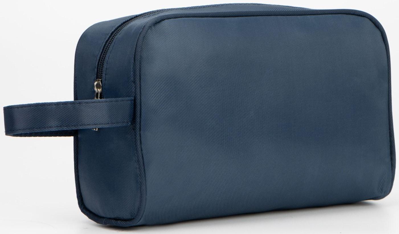 Косметичка на молнии, цвет синий