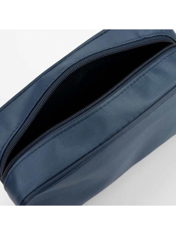 Косметичка на молнии, цвет синий