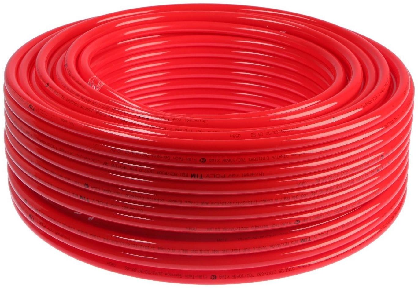 Труба из сшитого полиэтилена TIM, PEX-b, d=16х2 мм, с кислородным барьером, бухта 100 м