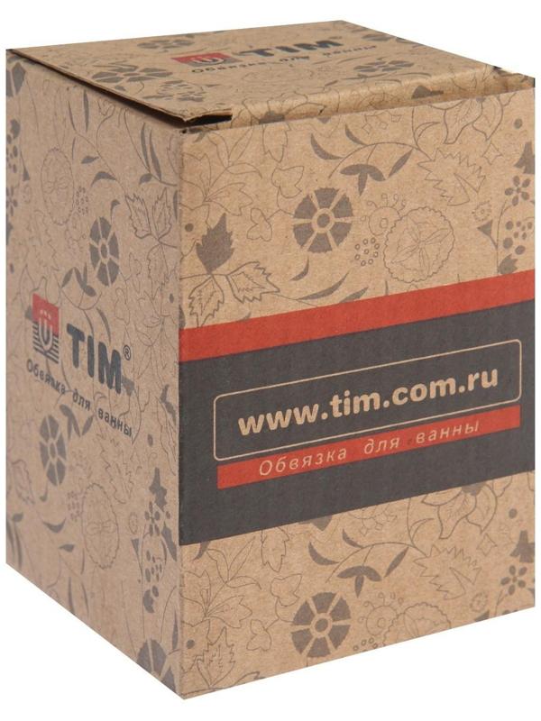 Донный клапан TIM BAR0801B, для раковины, с переливом, высота 8 см