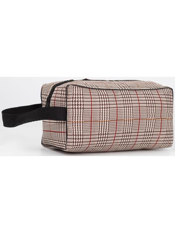 Косметичка на молнии, цвет бежевый