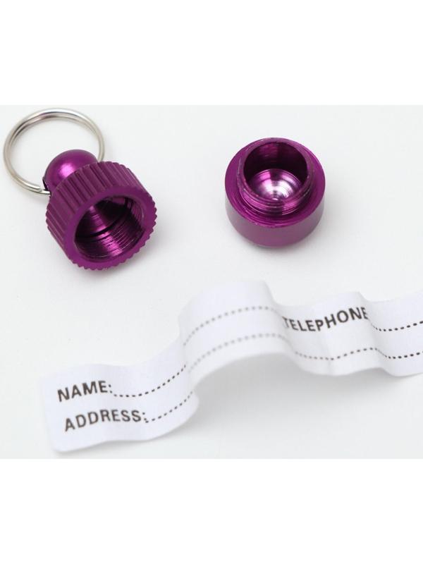 Адресник-капсула под записку 