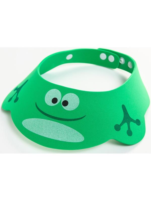 Козырек для купания «Лягушка», цвет зеленый