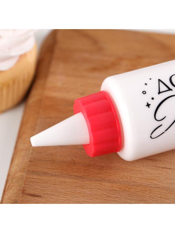 Кондитерский шприц «Добавь немного магии» 19.5 см х 6 см х 6 см, 200 мл, с насадками 6 шт