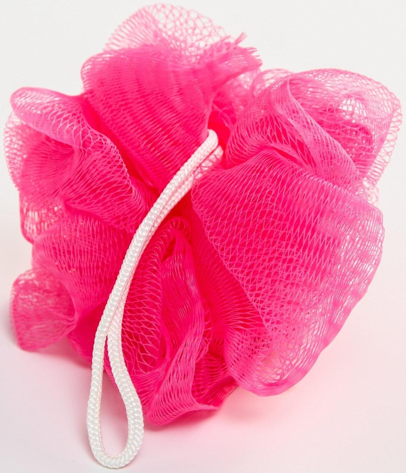 Мочалка детская для купания с петелькой «Единорог»