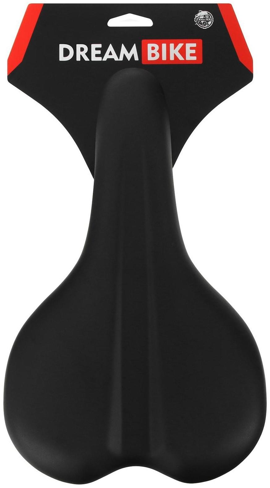Седло Dream Bike спорт-комфорт, цвет чёрный