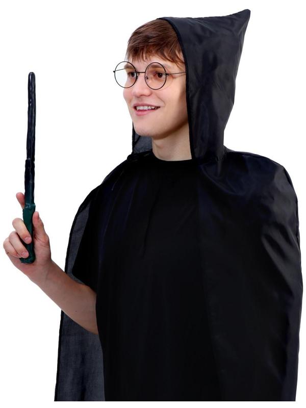 Набор для магии «Юный волшебник»1 (плащ, очки, палочка), рост 140 см