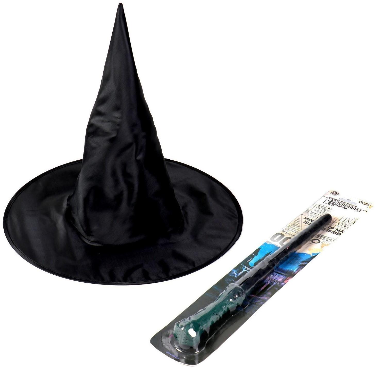 Набор для магии «Юный волшебник» (головной убор + палочка)