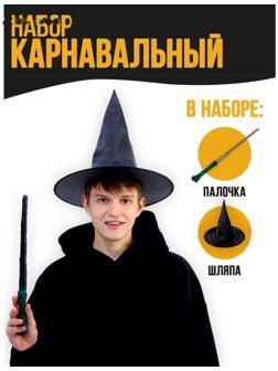 Набор для магии «Юный волшебник» (головной убор + палочка)