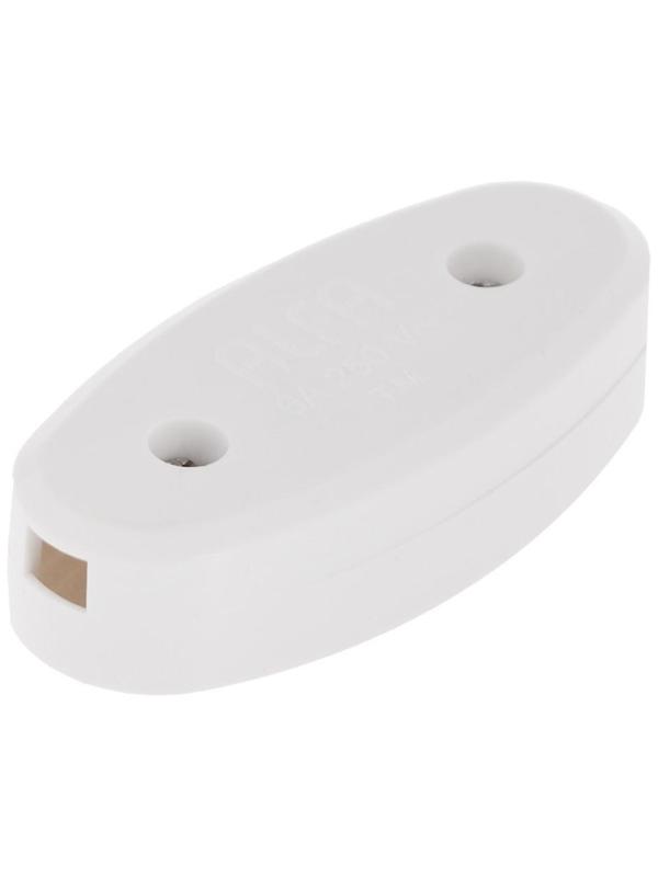 Выключатель на шнур 6 А, 250 В, белый