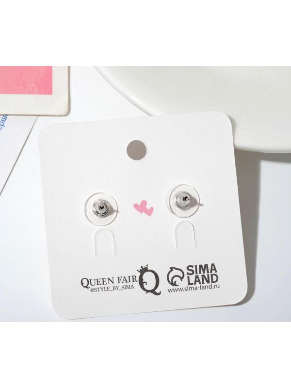 Серьги металл 