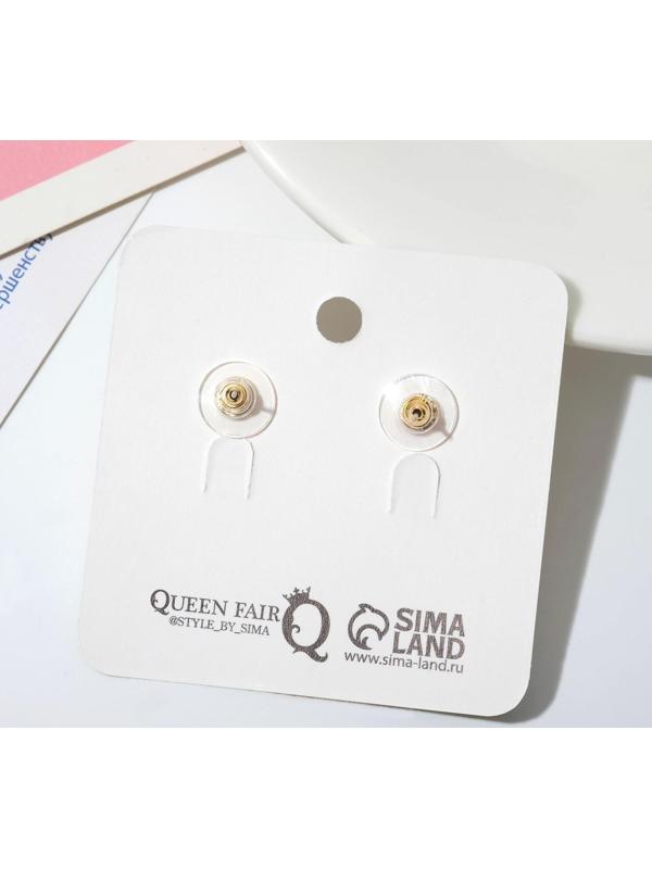 Серьги металл 