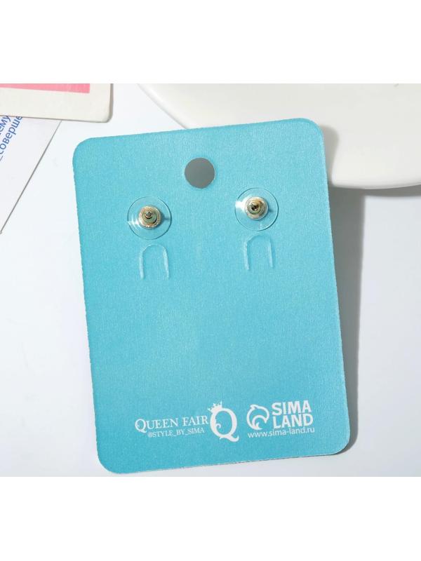 Серьги эмаль 