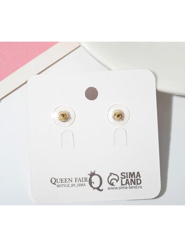 Серьги эмаль 