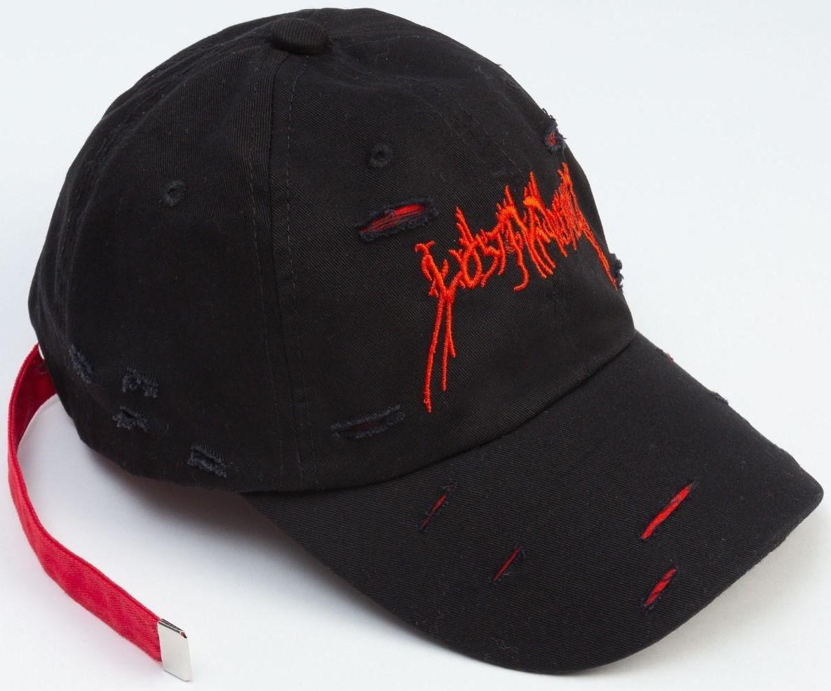 Бейсболка с порезами MINAKU цвет чёрный, р-р 58