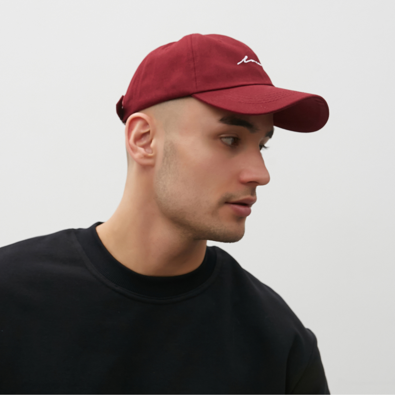 Бейсболка с надписями MINAKU цвет красный, р-р 58