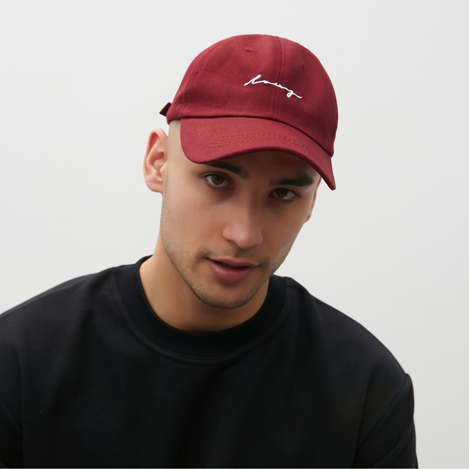 Бейсболка с надписями MINAKU цвет красный, р-р 58