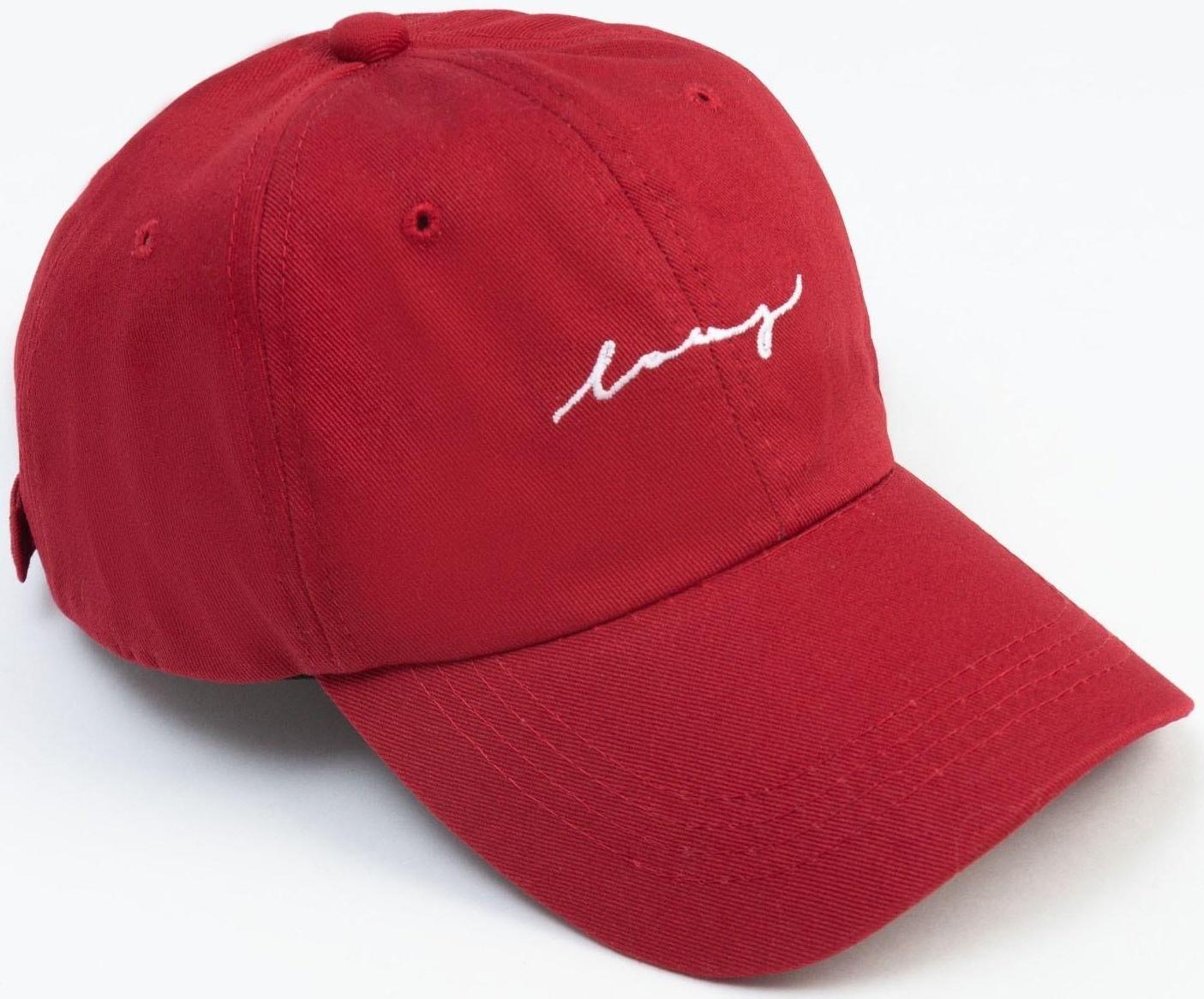 Бейсболка с надписями MINAKU цвет красный, р-р 58