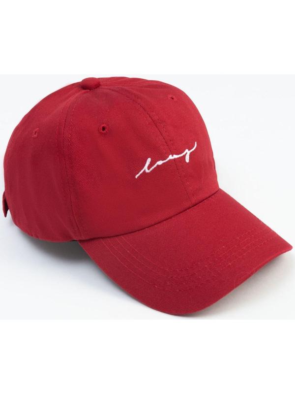 Бейсболка с надписями MINAKU цвет красный, р-р 58