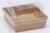 Коробка под бенто-торт, крафт, 11 х 11 х 8,5 см