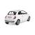 Металлическая машинка Kinsmart 1:28 «2007 Fiat 500» KT5345D, инерционная / Белый