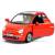 Металлическая машинка Kinsmart 1:28 «2007 Fiat 500» KT5345D, инерционная / Красный