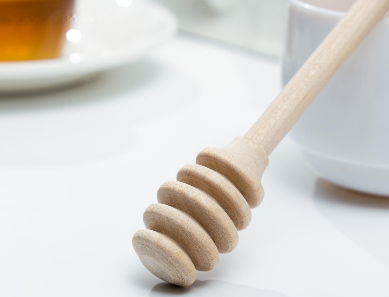 Ложечка для меда из алтайской березы 12,5 см