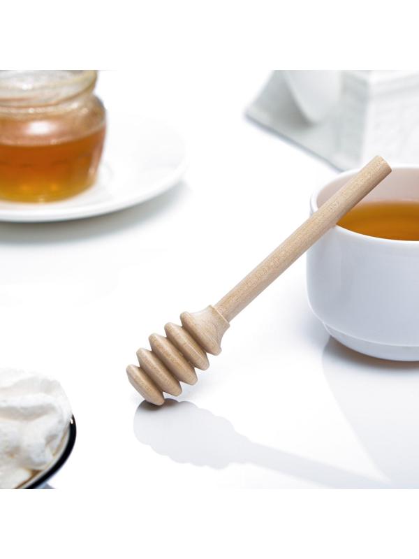 Ложечка для меда из алтайской березы 12,5 см