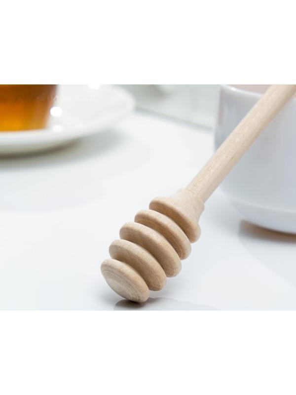 Ложечка для меда из алтайской березы 12,5 см