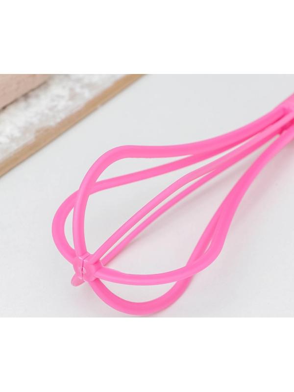 Венчик кулинарный Доляна «Радуга», цвет МИКС