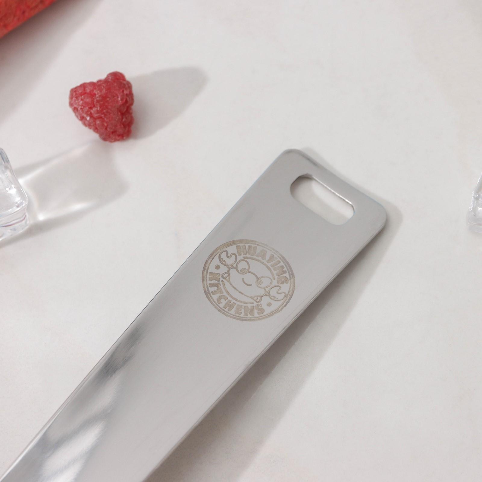 Ложка для мороженого Доляна Zero, нержавеющая сталь, цвет хромированный