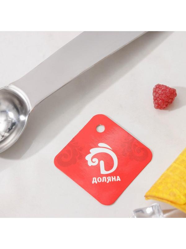 Ложка для мороженого Доляна Zero, нержавеющая сталь, цвет хромированный