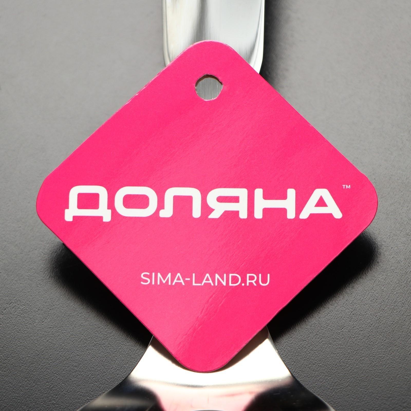 Ложка для формирования митболов Доляна Zero, нержавеющая сталь