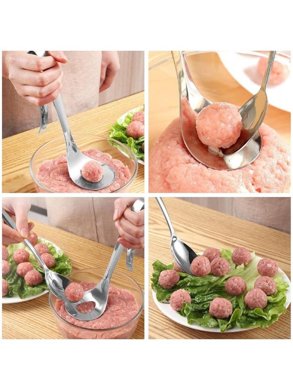 Ложка для формирования митболов Доляна Zero, нержавеющая сталь