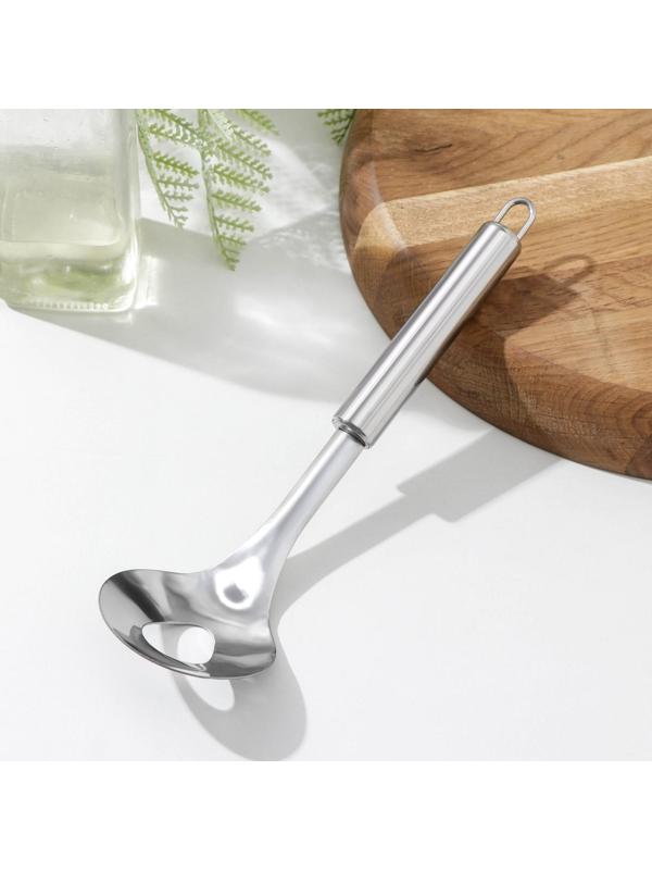 Ложка Доляна «Металлик» для формирования митболов, 23×6,5 см