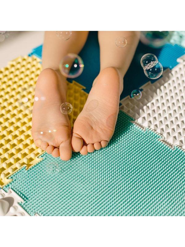 Модульный массажный коврик ОРТОДОН, набор «Чистюля», антибактериальный