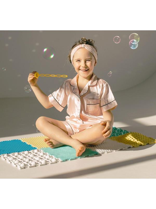 Модульный массажный коврик ОРТОДОН, набор «Чистюля», антибактериальный