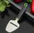 Нож для сыра Доляна Lime, 22×7,5 см, цвет чёрно-зелёный