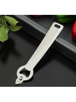 Нож консервный Доляна Zero, нержавеющая сталь, цвет хромированный