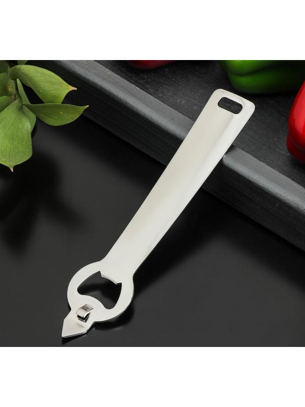 Нож консервный Доляна Zero, нержавеющая сталь, цвет хромированный