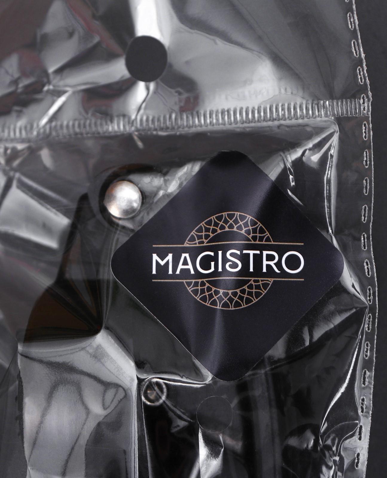 Пресс для чеснока Magistro «Нежность», цинковый сплав, цвет чёрный, красный