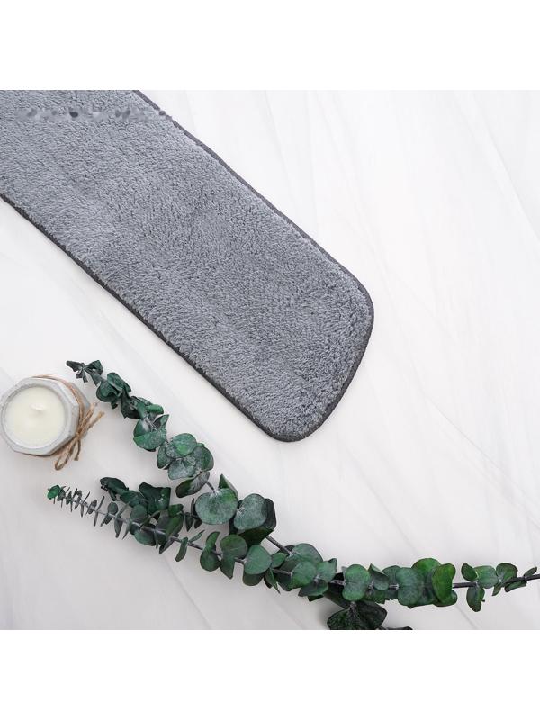 Насадка для швабры с распылителем Доляна, 40×13 см, микрофибра, цвет серый