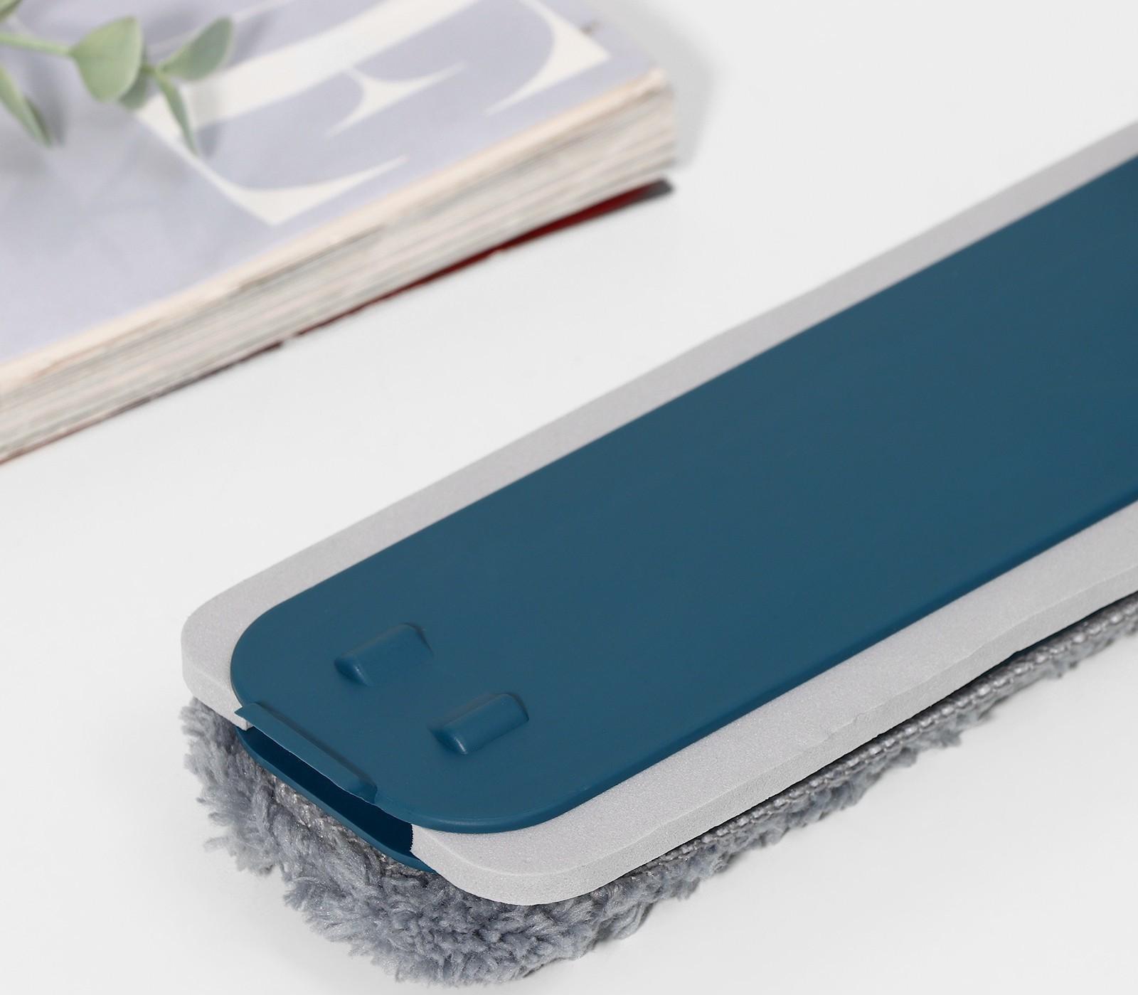 Щётка трансформер с насадкой из микрофибры, 19×6 см, дополнительная щётка