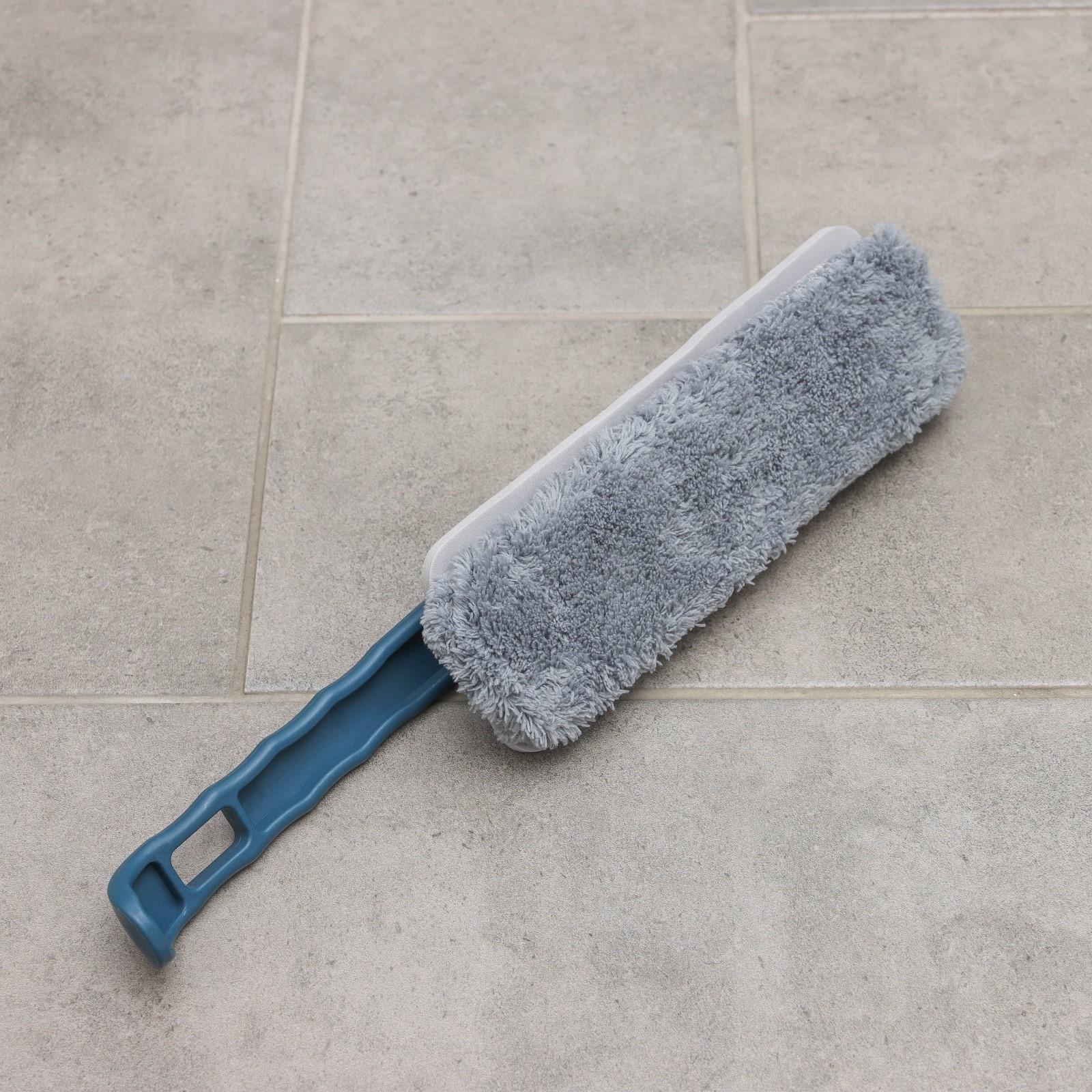 Щётка трансформер с насадкой из микрофибры, 19×6 см, дополнительная щётка