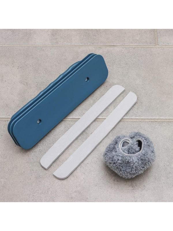 Щётка трансформер с насадкой из микрофибры, 19×6 см, дополнительная щётка