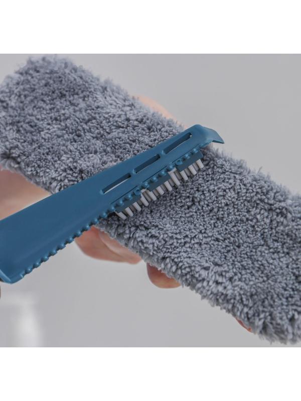 Щётка трансформер с насадкой из микрофибры, 19×6 см, дополнительная щётка