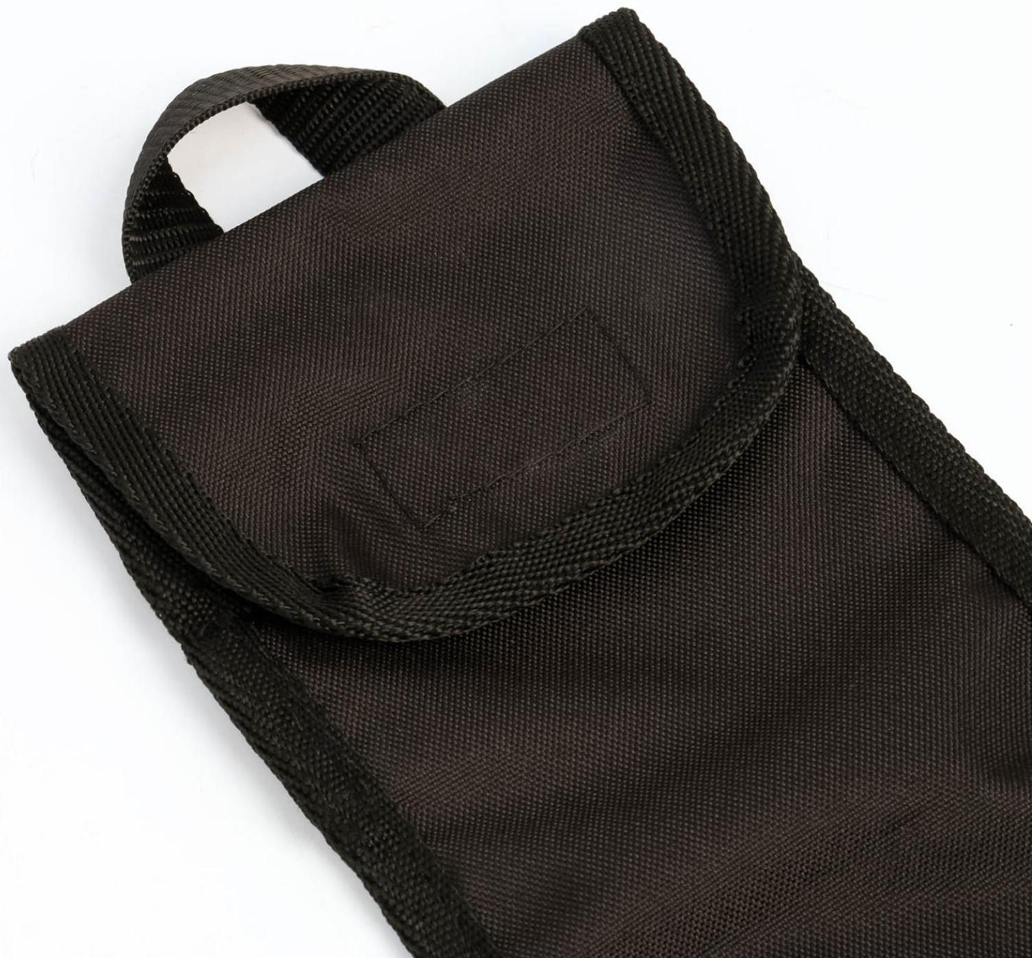 Чехол для шампуров, оксфорд 600, чёрный, 11 х 65 см