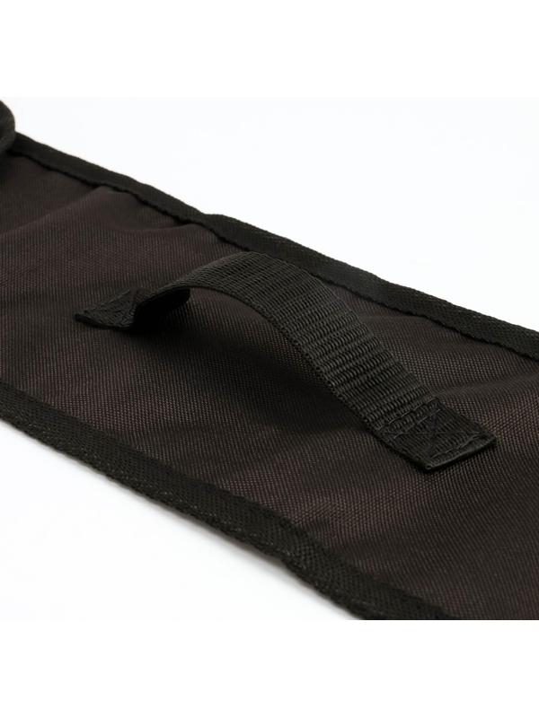 Чехол для шампуров, оксфорд 600, чёрный, 11 х 65 см